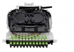 CLEARVIEW CASSETTE(S), PATCH ONLY, 3 CASSETTES LOADED WITH 36 SINGLEMODE SC/APC ADAPTERS, 1 X 36 FIBER, 120 FEET IFC RISER RIBBON (WITH 1 OVERALL JACKET) PIGTAIL(S) , CABLE(S) WILL EXIT TO THE: LEFT, CABLE CLAMPING HARDWARE INCLUDED35